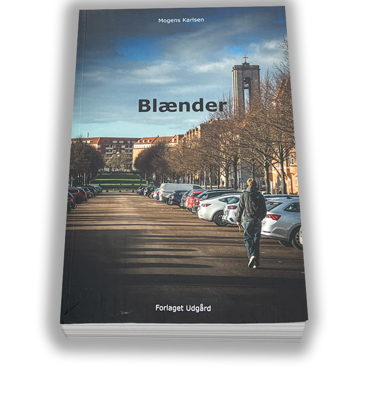 Blænder, Mogens Karlsen, Forlaget Udgård Aarhus, f-f-for fanden - en udgivelse fra Forlaget Udgård